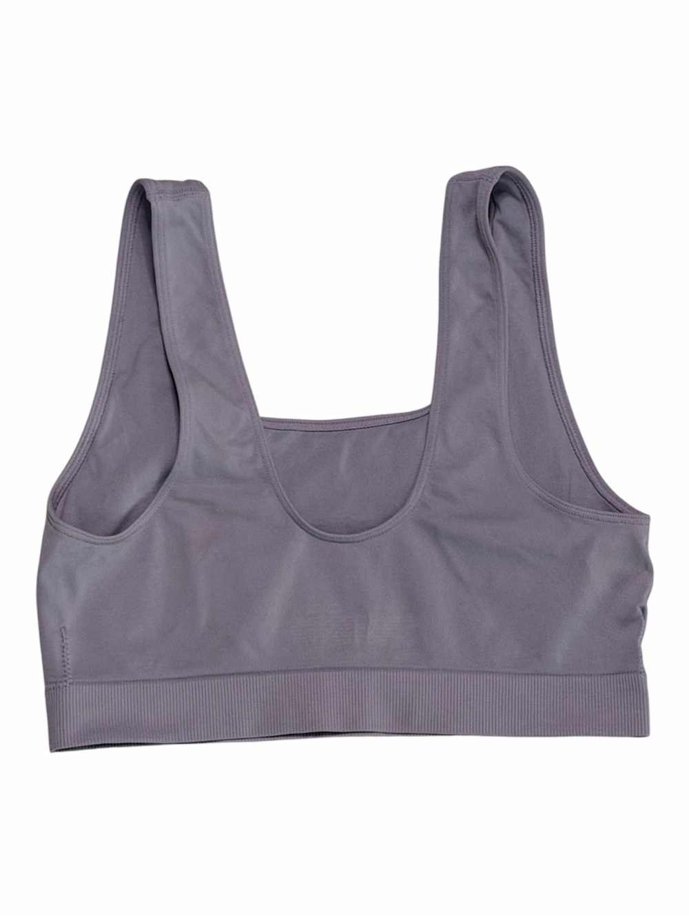 Auden Seamless Scoop Sports Bra in Dusty Lavender Gray Size Medium - Picture 3 of 4